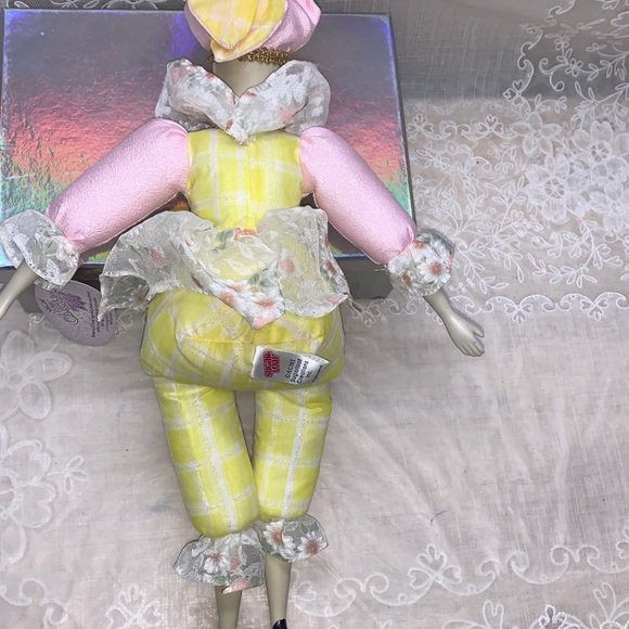 17" Vtg Sugar Loaf Harlequinn jester clown classiques - Picture 6 of 9